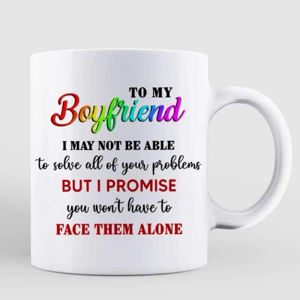 AOP Mugs To My Boyfriend LGBT Couple Street Personalized AOP Mug 11oz