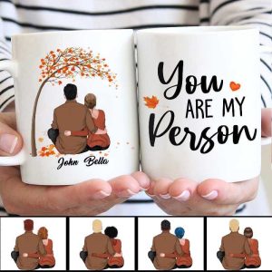 Mugs Couple Fall Season Personalized Mug 11oz