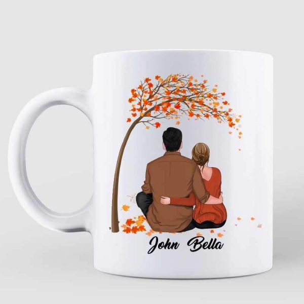 Mugs Couple Fall Season Personalized Mug 11oz
