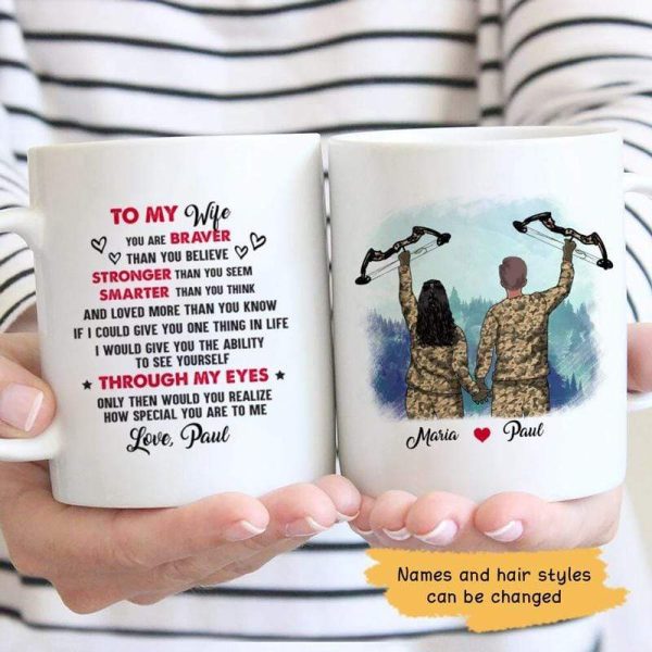 Mugs Hunting Couple Personalized Coffee Mug 11oz