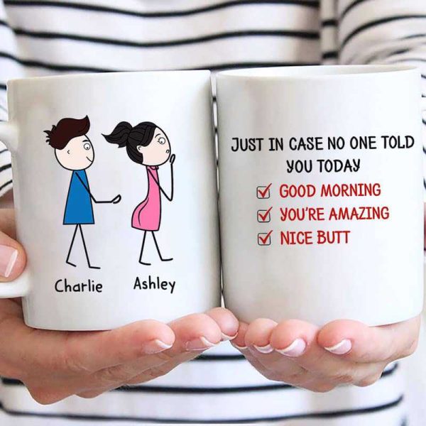 Mugs No One Told You Stick Couple Personalized Mug 11oz