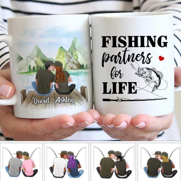 Mugs You And Me We Got This Fishing Couple Personalized Mug 11oz