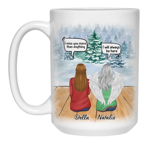 Still Talk About You Conversation, Christmas Memorial Gift, Personalized Coffee Mug