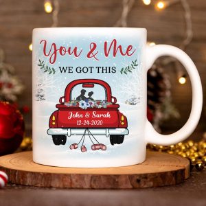 We Got This, Anniversary Gift, Personalized Christmas gifts for couple