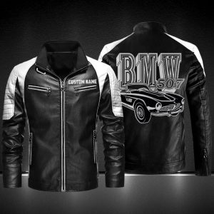 Personalized Leather Jacket BMW 507