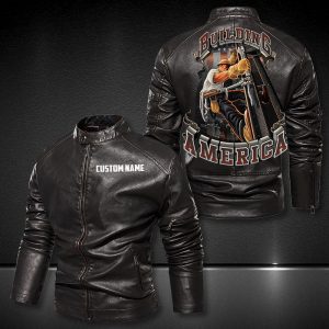 Personalized Leather Jacket Building America