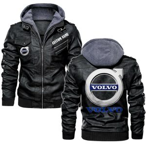 AB Volvo Leather Jacket, Warm Jacket, Winter Outer Wear