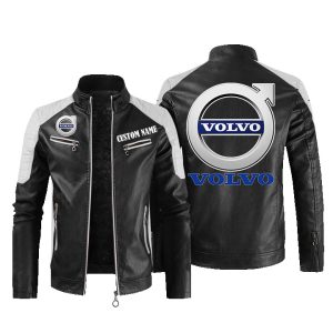 AB Volvo Leather Jacket, Warm Jacket, Winter Outer Wear
