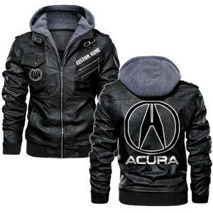 Acura Leather Jacket, Warm Jacket, Winter Outer Wear
