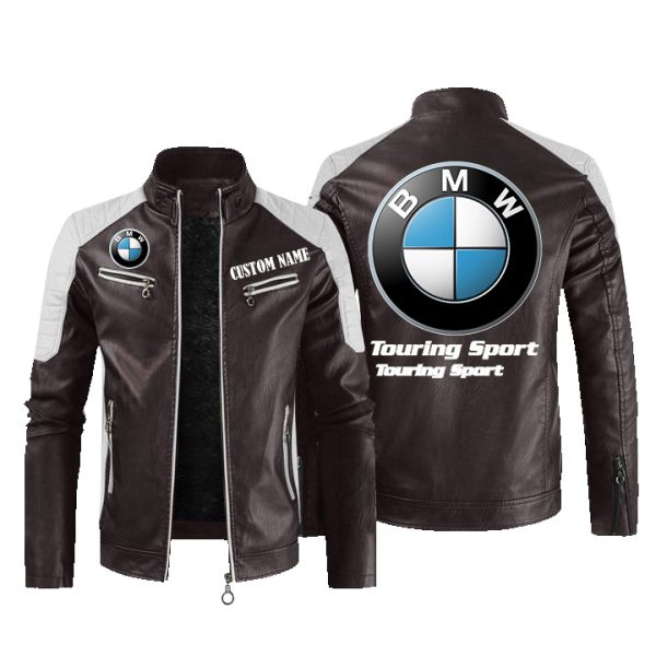 BMW Leather Jacket, Warm Jacket, Winter Outer Wear – Vetigoti