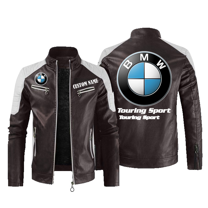 BMW Leather Jacket, Warm Jacket, Winter Outer Wear – Vetigoti