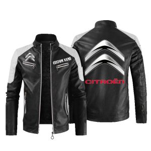 Citroen Leather Jacket, Warm Jacket, Winter Outer Wear