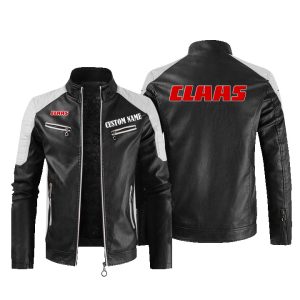 Claas Leather Jacket, Warm Jacket, Winter Outer Wear