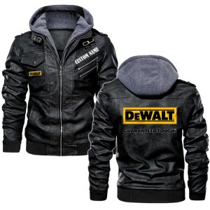 DeWalt Leather Jacket, Warm Jacket, Winter Outer Wear