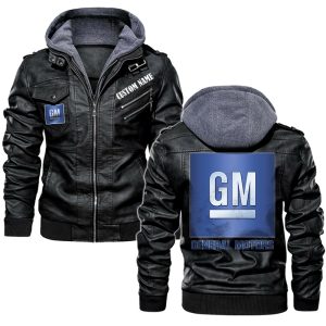 General Motors Leather Jacket, Warm Jacket, Winter Outer Wear