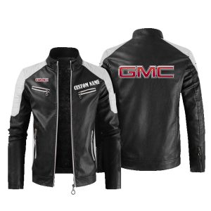 GMC Leather Jacket, Warm Jacket, Winter Outer Wear
