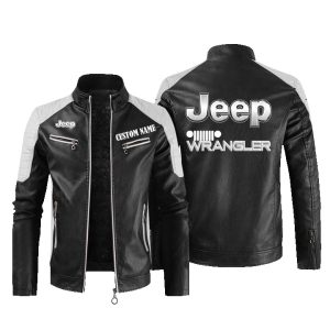 Jeep wrangler Leather Jacket, Warm Jacket, Winter Outer Wear