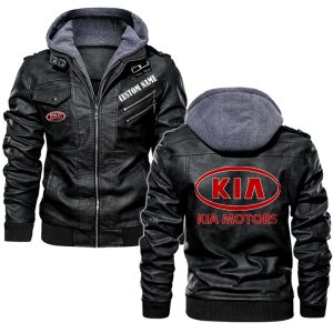 Kia Leather Jacket, Warm Jacket, Winter Outer Wear