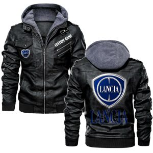 Lancia Leather Jacket, Warm Jacket, Winter Outer Wear