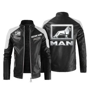 Man Leather Jacket, Warm Jacket, Winter Outer Wear