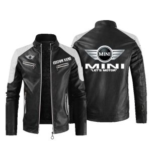 Mini Leather Jacket, Warm Jacket, Winter Outer Wear