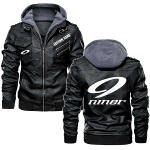 Niner Bikes Leather Jacket, Warm Jacket, Winter Outer Wear