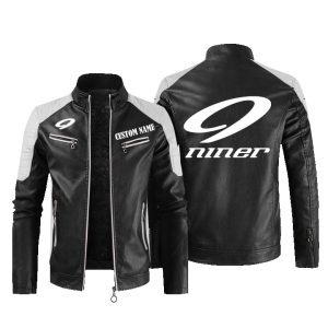 Niner Bikes Leather Jacket, Warm Jacket, Winter Outer Wear