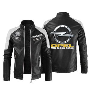 Opel Leather Jacket, Warm Jacket, Winter Outer Wear