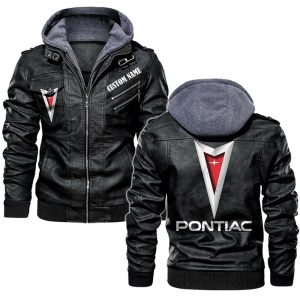 Pontiac Leather Jacket, Warm Jacket, Winter Outer Wear