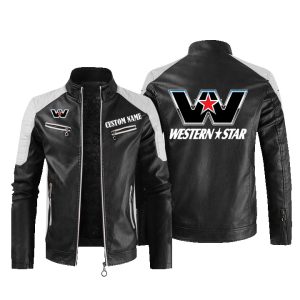 Wester Star Leather Jacket, Warm Jacket, Winter Outer Wear