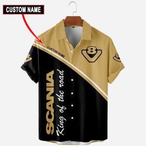 Scania V8 Full Printing T-Shirt, Hoodie, Zip, Bomber, Hawaiian Shirt