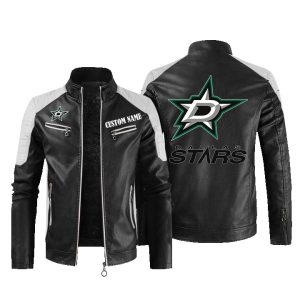 Dallas Stars Custom Name Leather Jacket, Warm Jacket, Winter Outer Wear