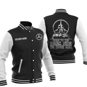 Come To The Dark Side Star War AMG Varsity Jacket, Baseball Jacket, Warm Jacket, Winter Outer Wear