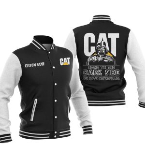 Come To The Dark Side Star War Caterpillar Inc Varsity Jacket, Baseball Jacket, Warm Jacket, Winter Outer Wear