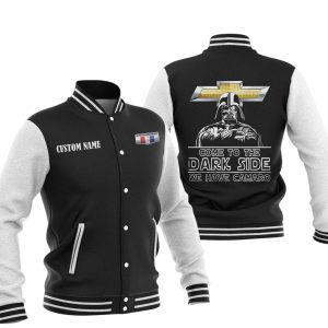 Come To The Dark Side Star War Chevrolet Camaro Varsity Jacket, Baseball Jacket, Warm Jacket, Winter Outer Wear