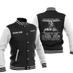 Come To The Dark Side Star War Chrysler Varsity Jacket, Baseball Jacket, Warm Jacket, Winter Outer Wear