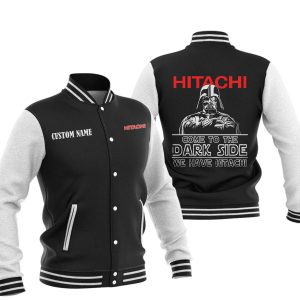 Come To The Dark Side Star War Hitachi Varsity Jacket, Baseball Jacket, Warm Jacket, Winter Outer Wear