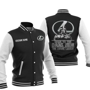 Come To The Dark Side Star War Lexus Varsity Jacket, Baseball Jacket, Warm Jacket, Winter Outer Wear