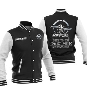 Come To The Dark Side Star War Opel Varsity Jacket, Baseball Jacket, Warm Jacket, Winter Outer Wear