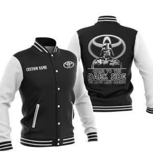 Come To The Dark Side Star War Toyota Land Cruiser Varsity Jacket, Baseball Jacket, Warm Jacket, Winter Outer Wear