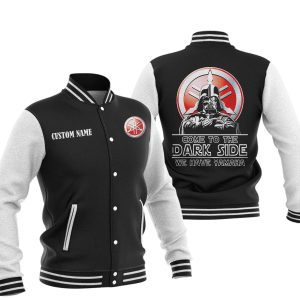 Come To The Dark Side Star War Yamaha Varsity Jacket, Baseball Jacket, Warm Jacket, Winter Outer Wear