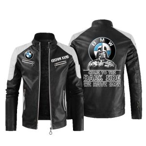 Come To The Dark Side Star War BMW Leather Jacket, Warm Jacket, Winter Outer Wear