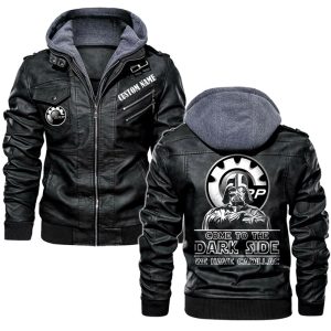Come To The Dark Side Star War Can Am motorcycles Leather Jacket, Warm Jacket, Winter Outer Wear