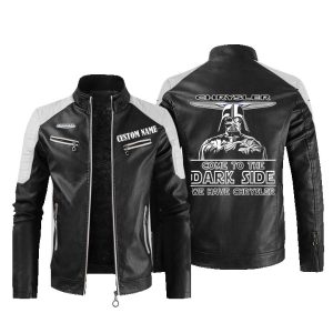 Come To The Dark Side Star War Chrysler Leather Jacket, Warm Jacket, Winter Outer Wear
