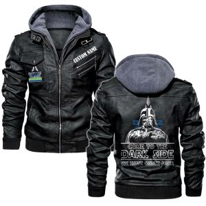 Come To The Dark Side Star War Deutz Fahr Leather Jacket, Warm Jacket, Winter Outer Wear