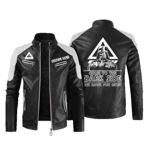 Come To The Dark Side Star War Fuji Bikes Leather Jacket, Warm Jacket, Winter Outer Wear