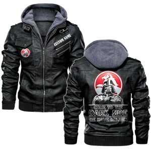 Come To The Dark Side Star War Holden Leather Jacket, Warm Jacket, Winter Outer Wear