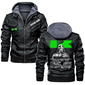 Come To The Dark Side Star War Kawasaki Leather Jacket, Warm Jacket, Winter Outer Wear