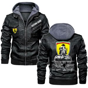 Come To The Dark Side Star War LaFerrari Leather Jacket, Warm Jacket, Winter Outer Wear
