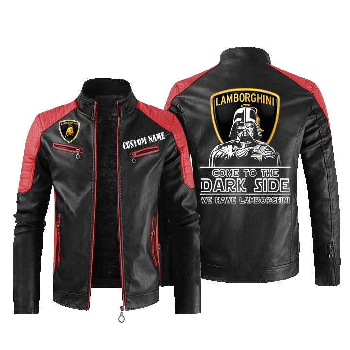 Lamborghini leather jacket discount price